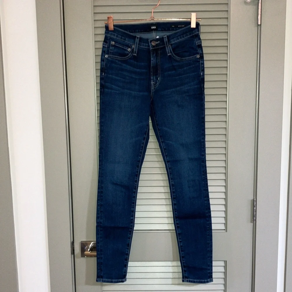 New Edwin Pixie Skinny Jean Colton Wash Sz 25